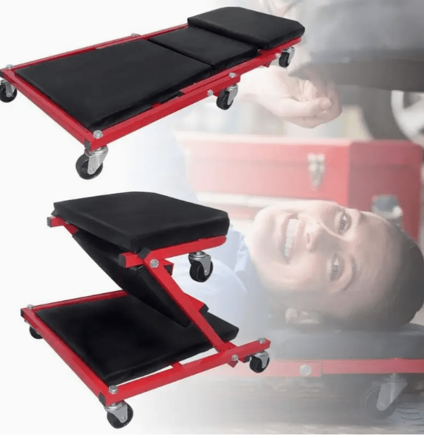 Montageliege / Werkstatthocker